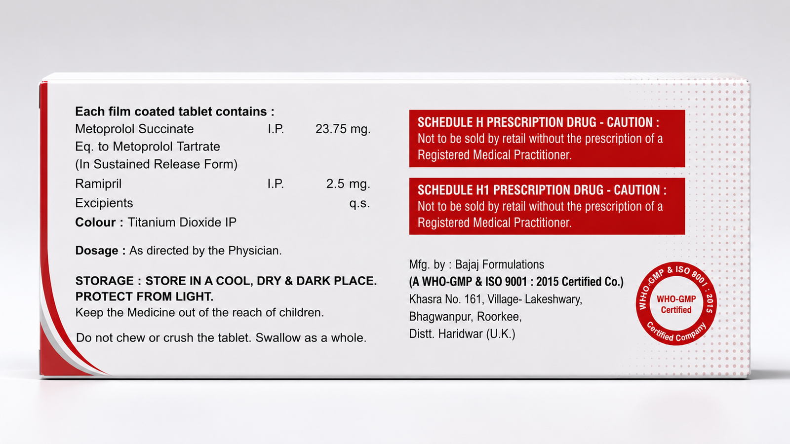 Metomni R XL 25/2.5 by EMK Omni Pharma — Thumbnail 2
